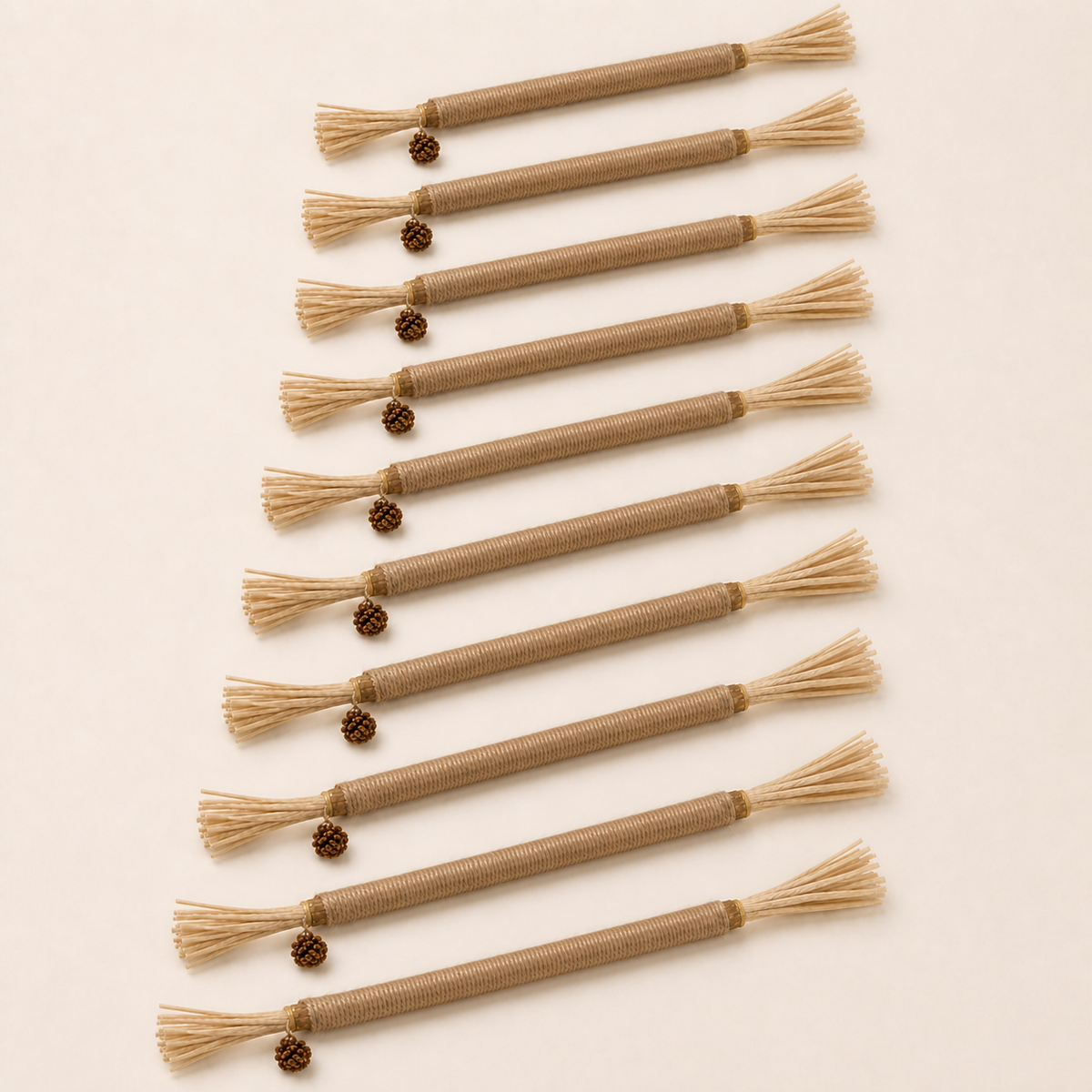 Súprava 10 prírodných matatabi tyčiniek Whisk pre mačky